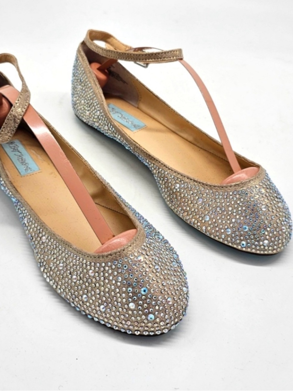 Blue Bestey Johnson Joy Ballet flats